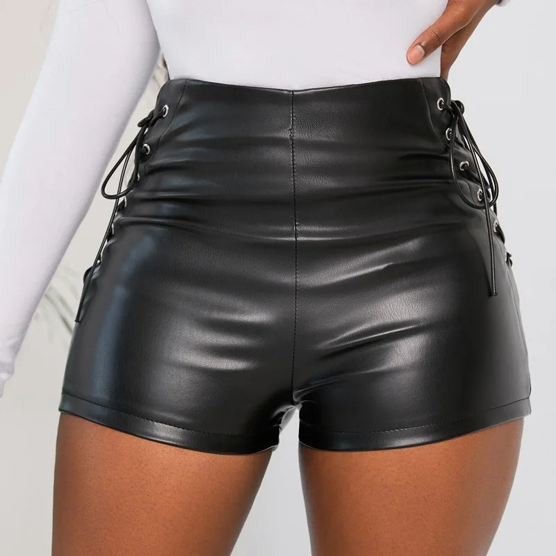The Bandage Bodycon Latex Short