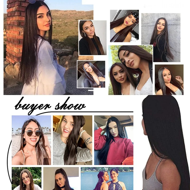 The 24-Inch 16-Clip Straight Hair Extensions