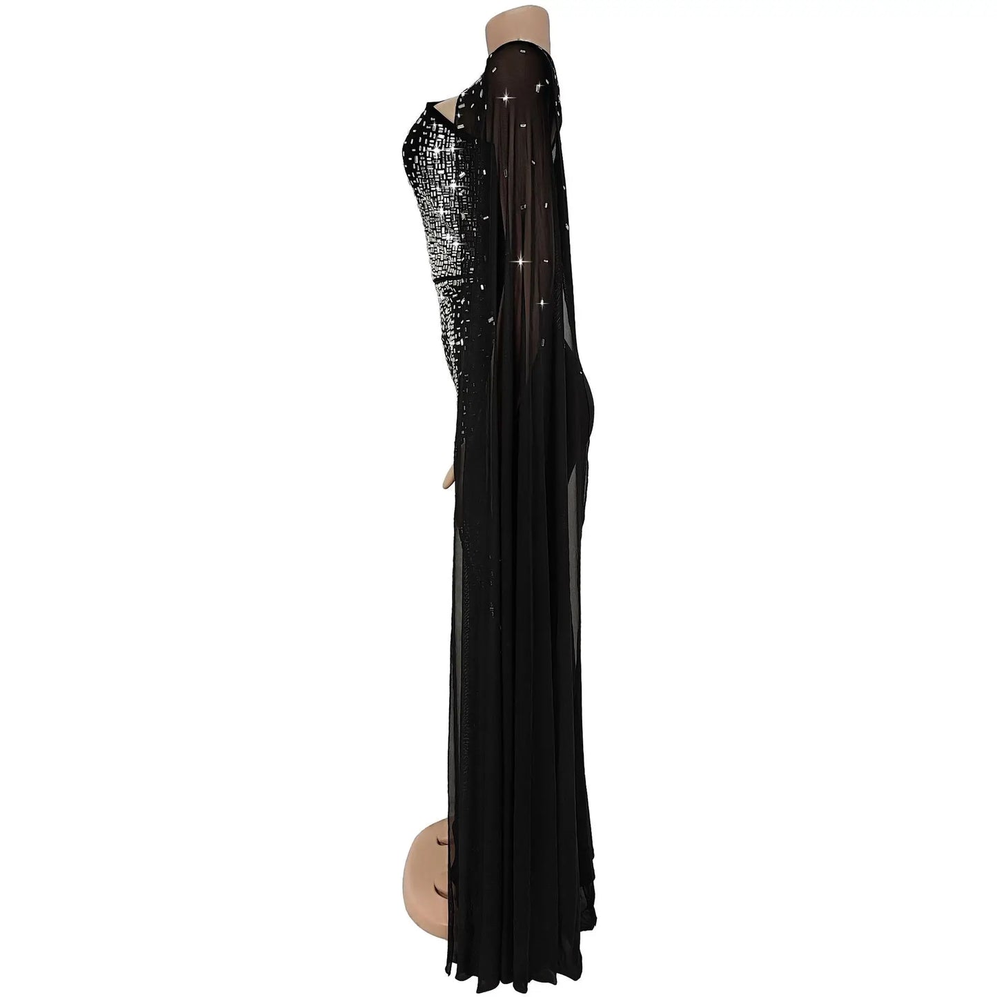 The African Rhinestone Party Gown