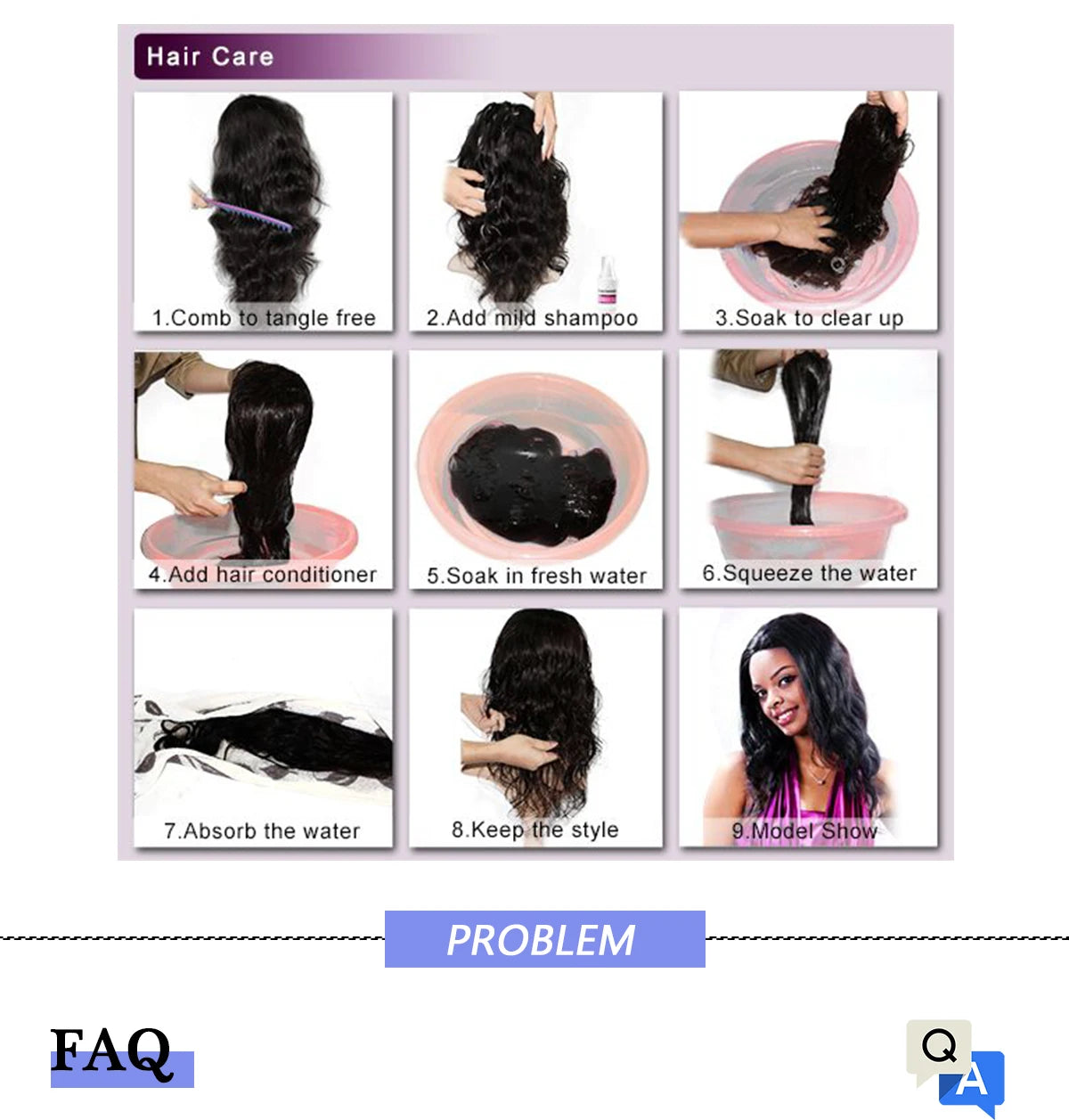 The 2-Pack Colorful Braiding Ponytail Set