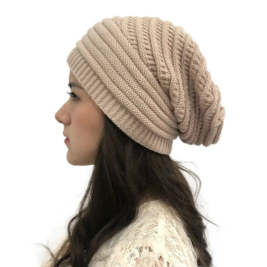 The Oversized Knit Beanie