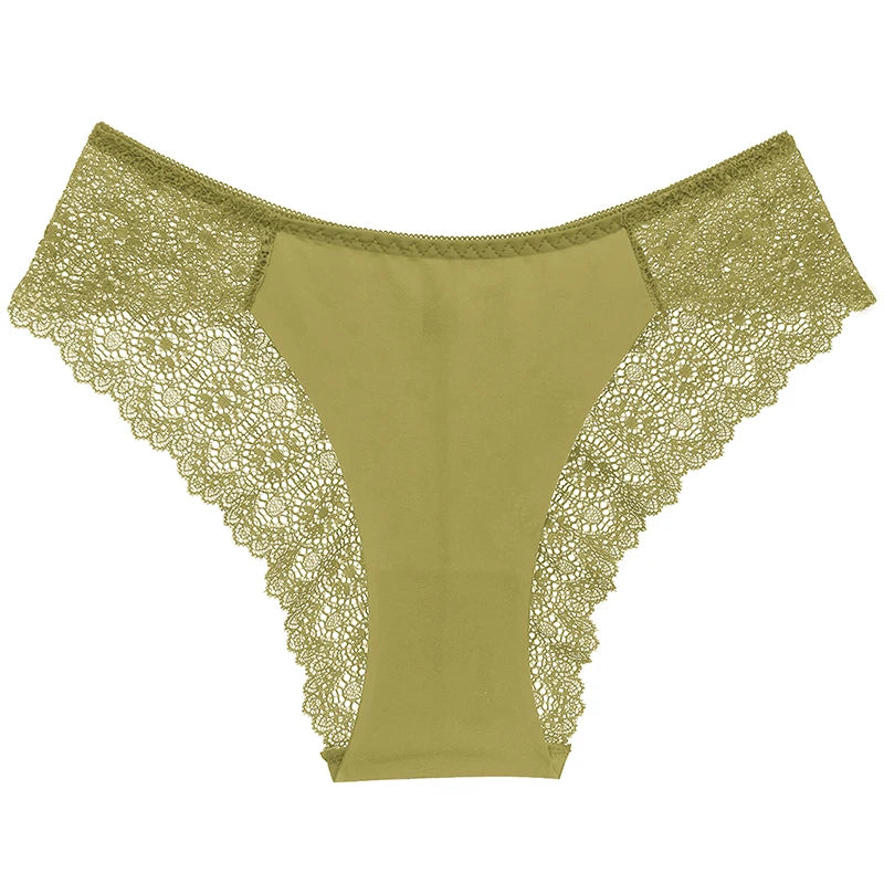 The 6-Pack Lace Hollow-Out Brief Set
