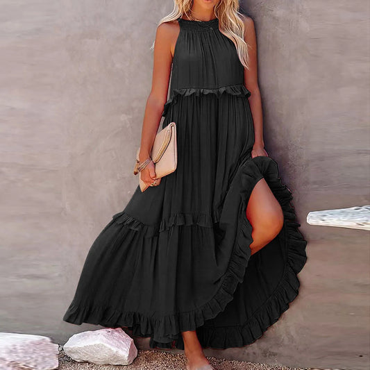 The Ruffle Cake Maxi