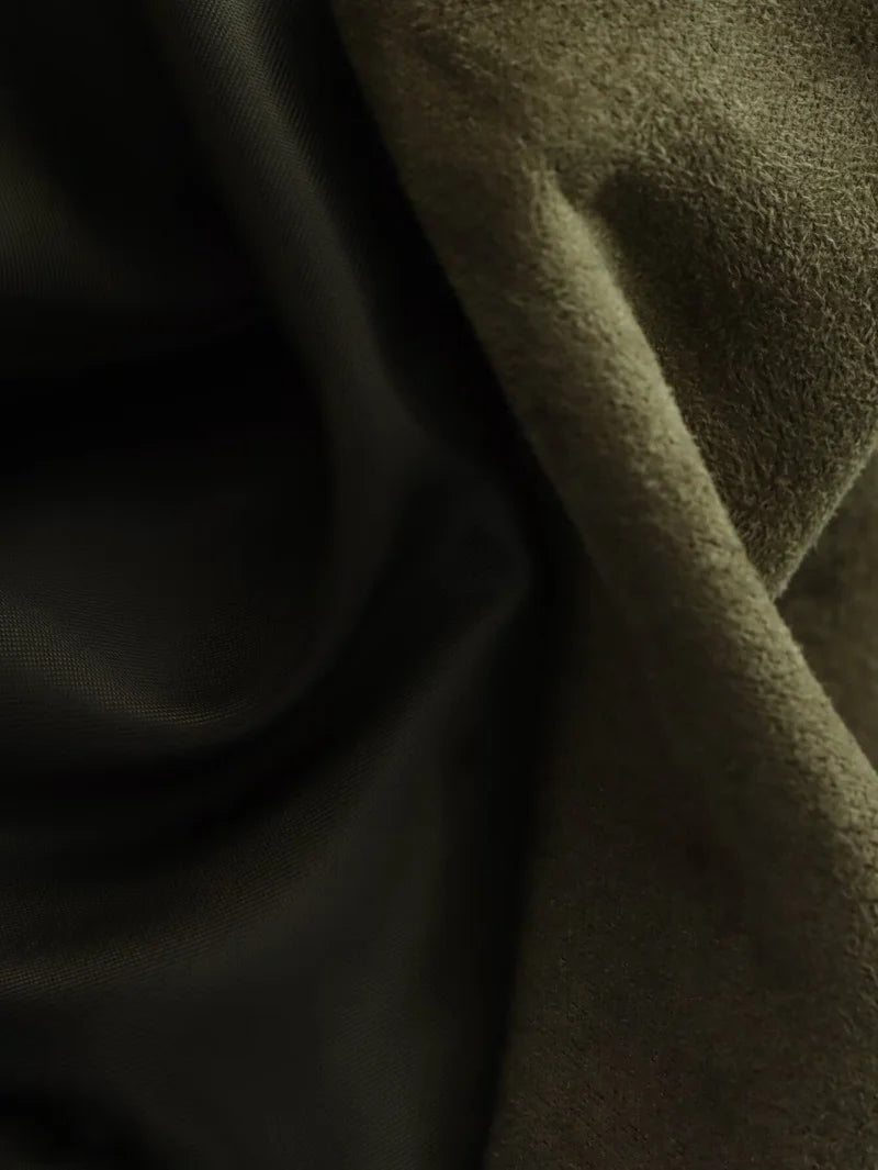 The Suede Lapel Bomber