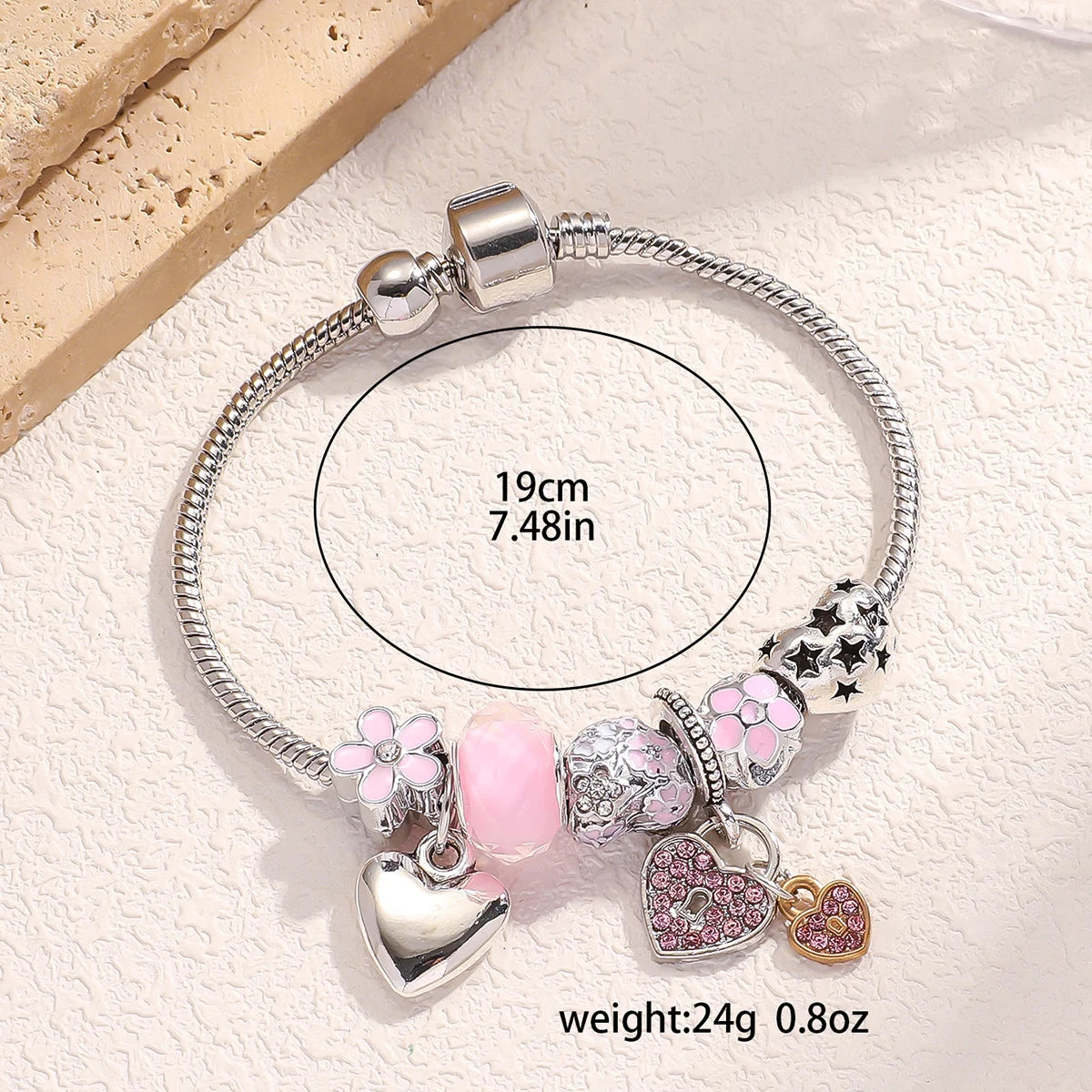 The Beaded Charm Bracelet
