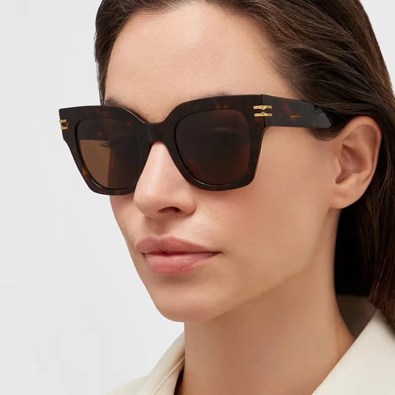 The Oversized UV Blocking Square Sunglasses